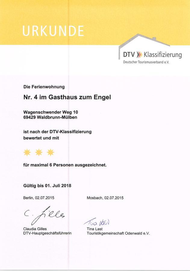 Gasthaus Und Ferienwohnungen Zum Engel 瓦尔德布伦 客房 照片